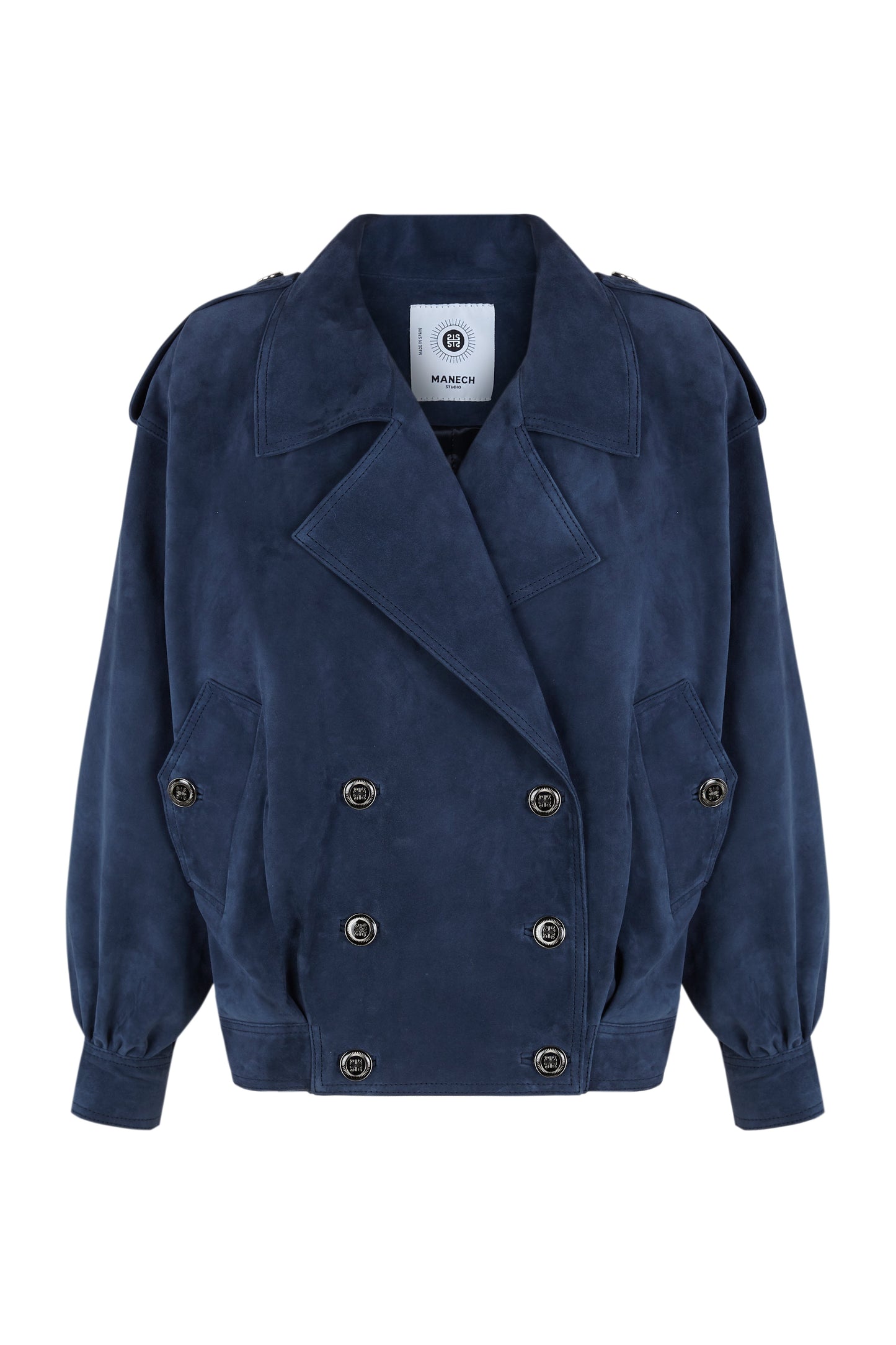 Suede Navy Jacket