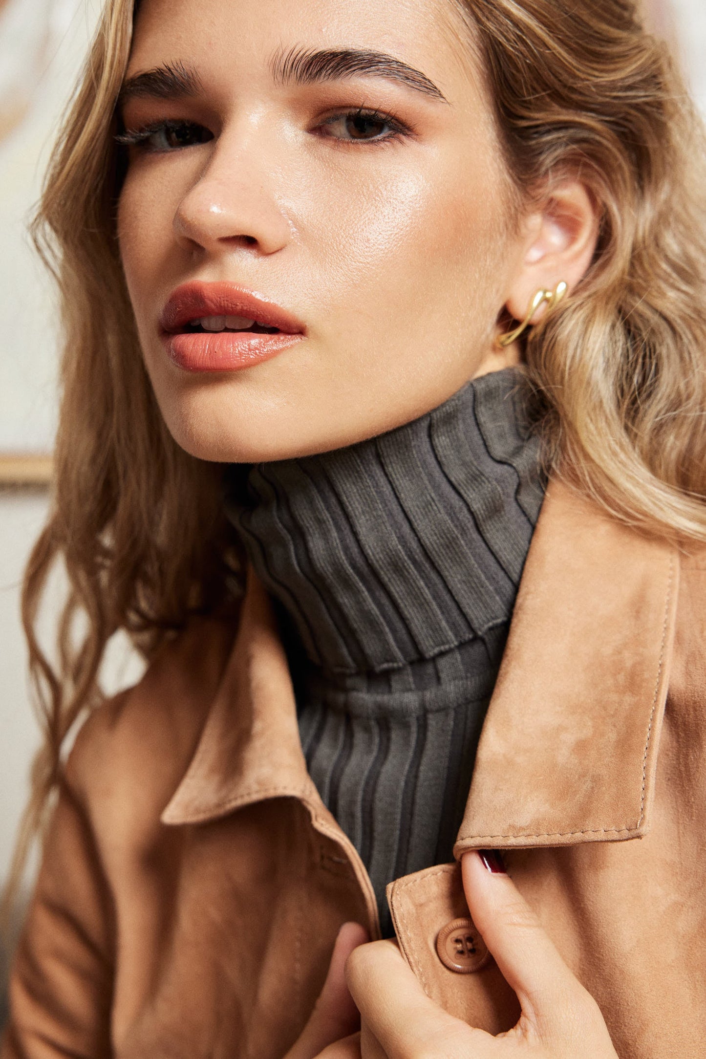 Manech Limited Edition Camel Suede Jacket