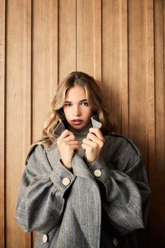 Wool Jacket Light Grey