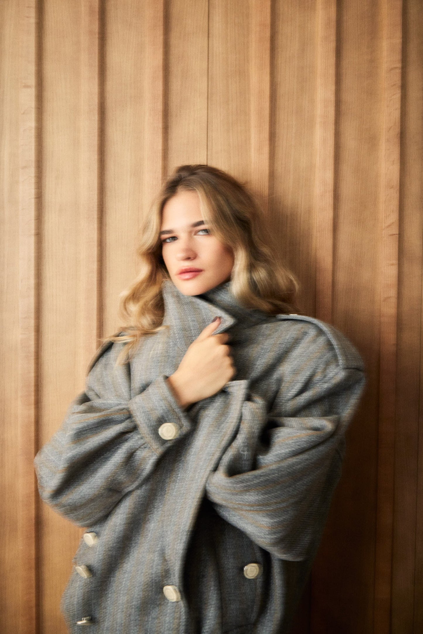 Wool Jacket Light Grey