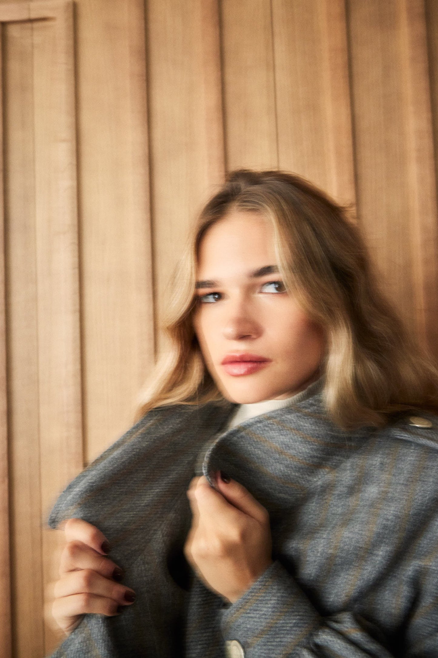 Wool Jacket Light Grey