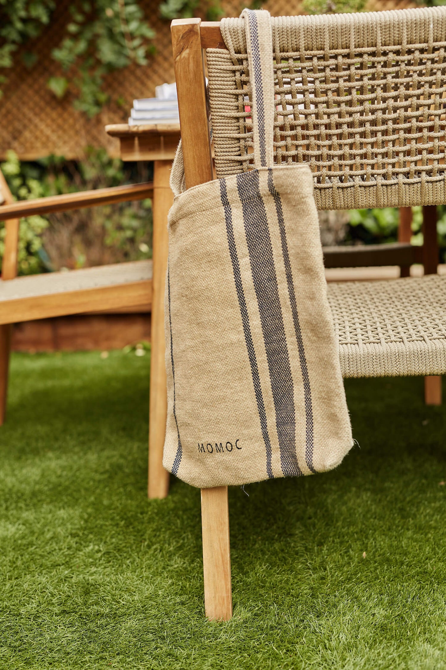 Momoc Tote Bag 100% Linen