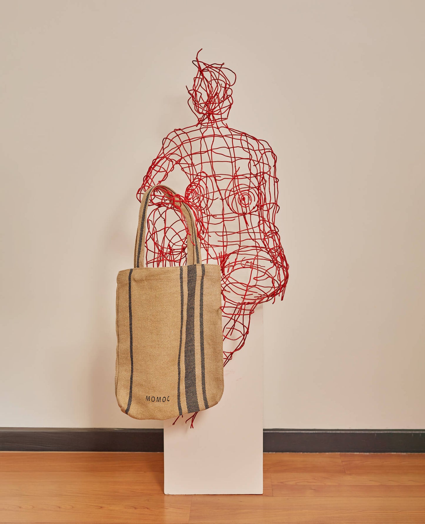 Momoc Tote Bag 100% Linen