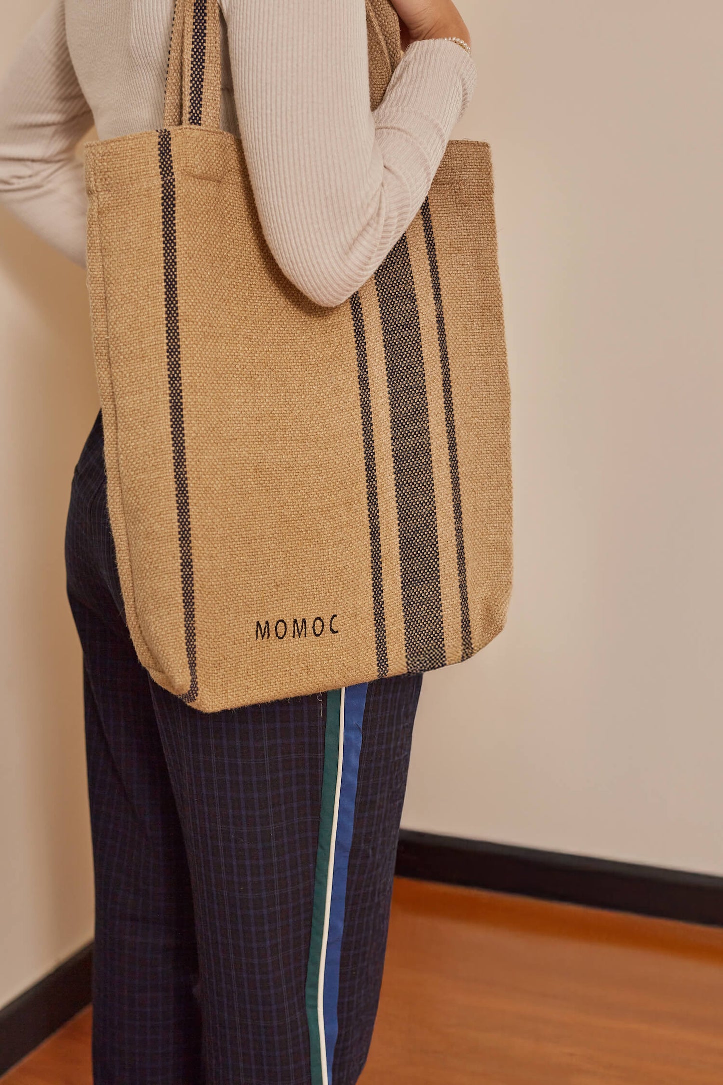Momoc Tote Bag 100% Linen