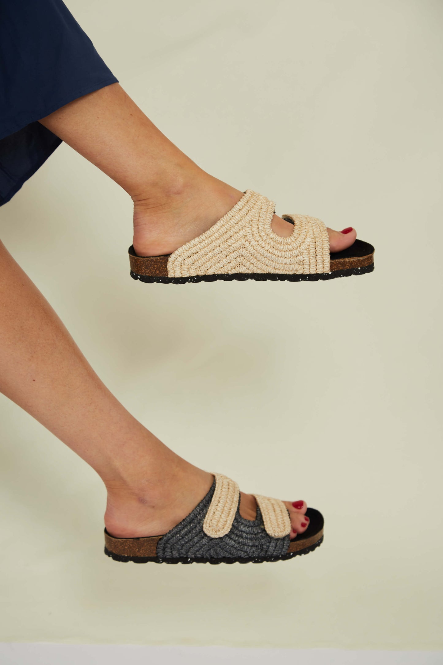 Sandalias Rafia Pollença