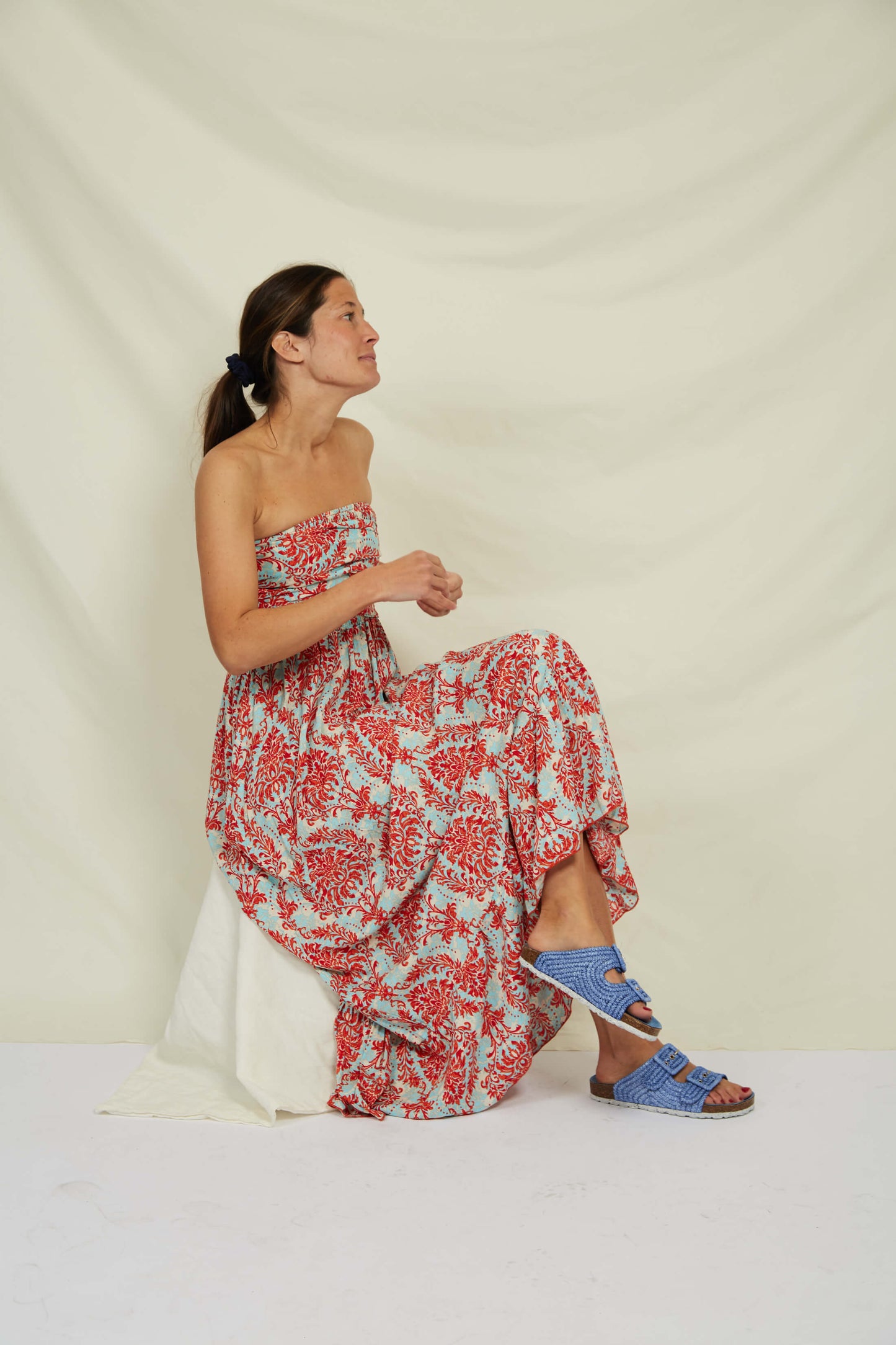 Rafia Comillas Sandals