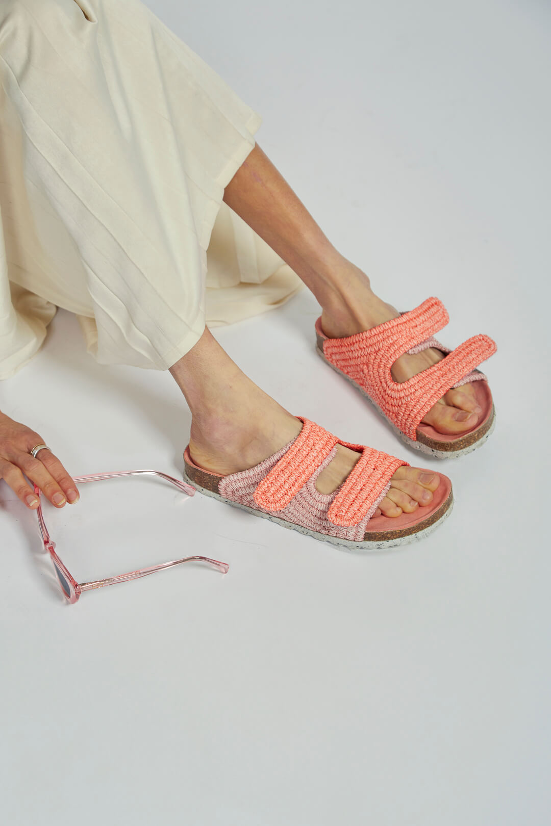 Rafia La Vera Sandals
