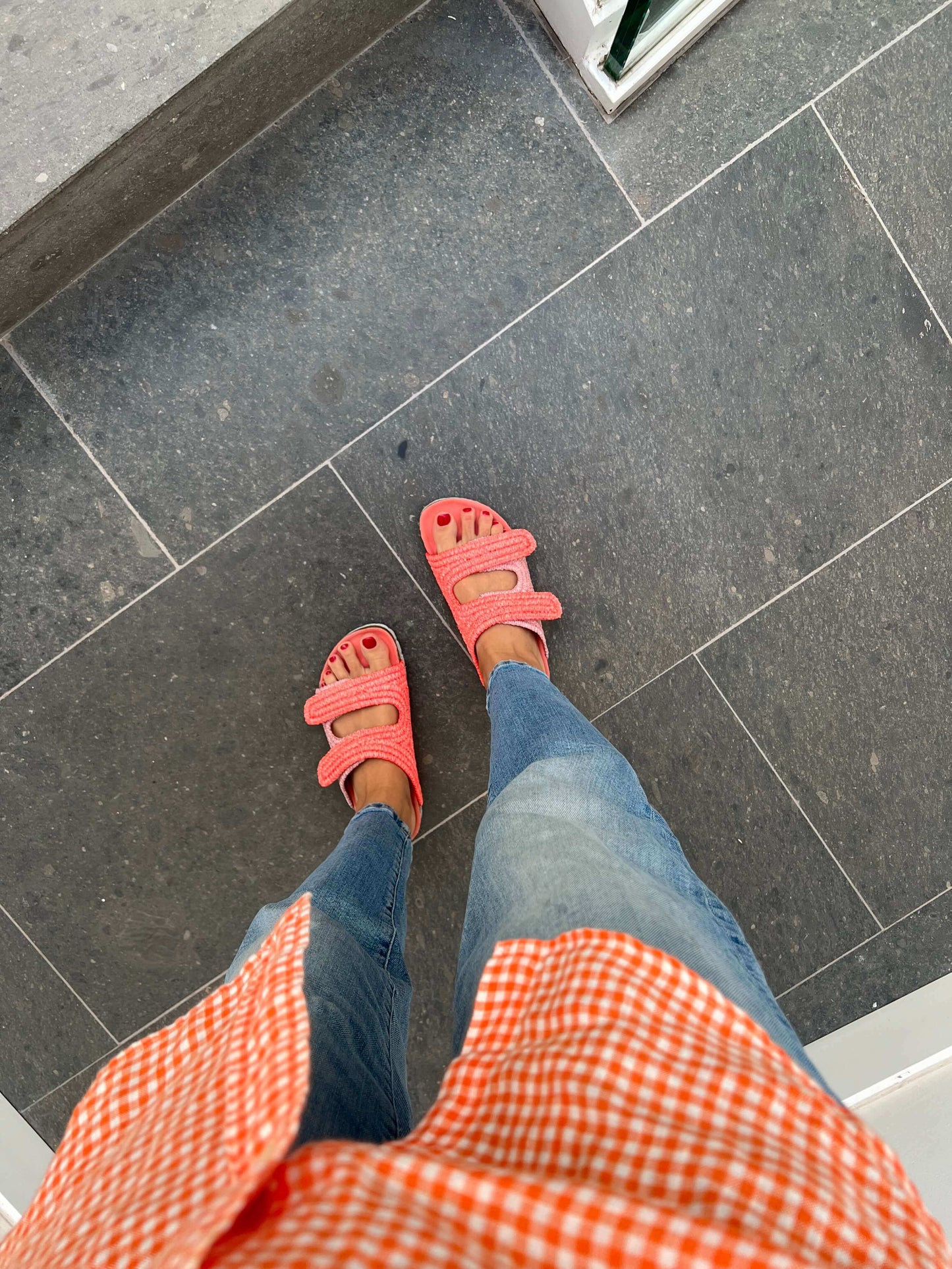 Rafia La Vera Sandals