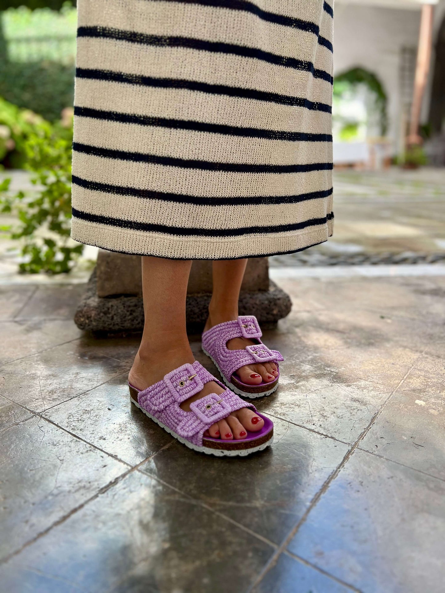 Rafia Trujillo Sandals