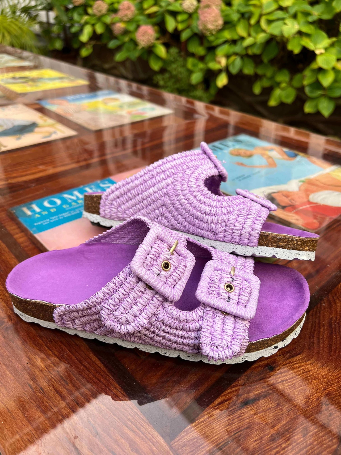 Rafia Trujillo Sandals