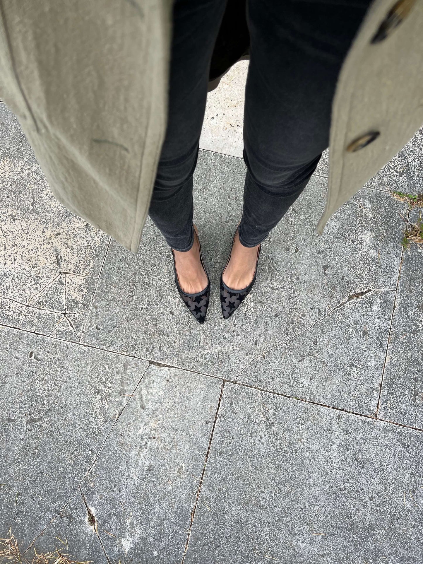 Rejilla Stars vegan high-heels