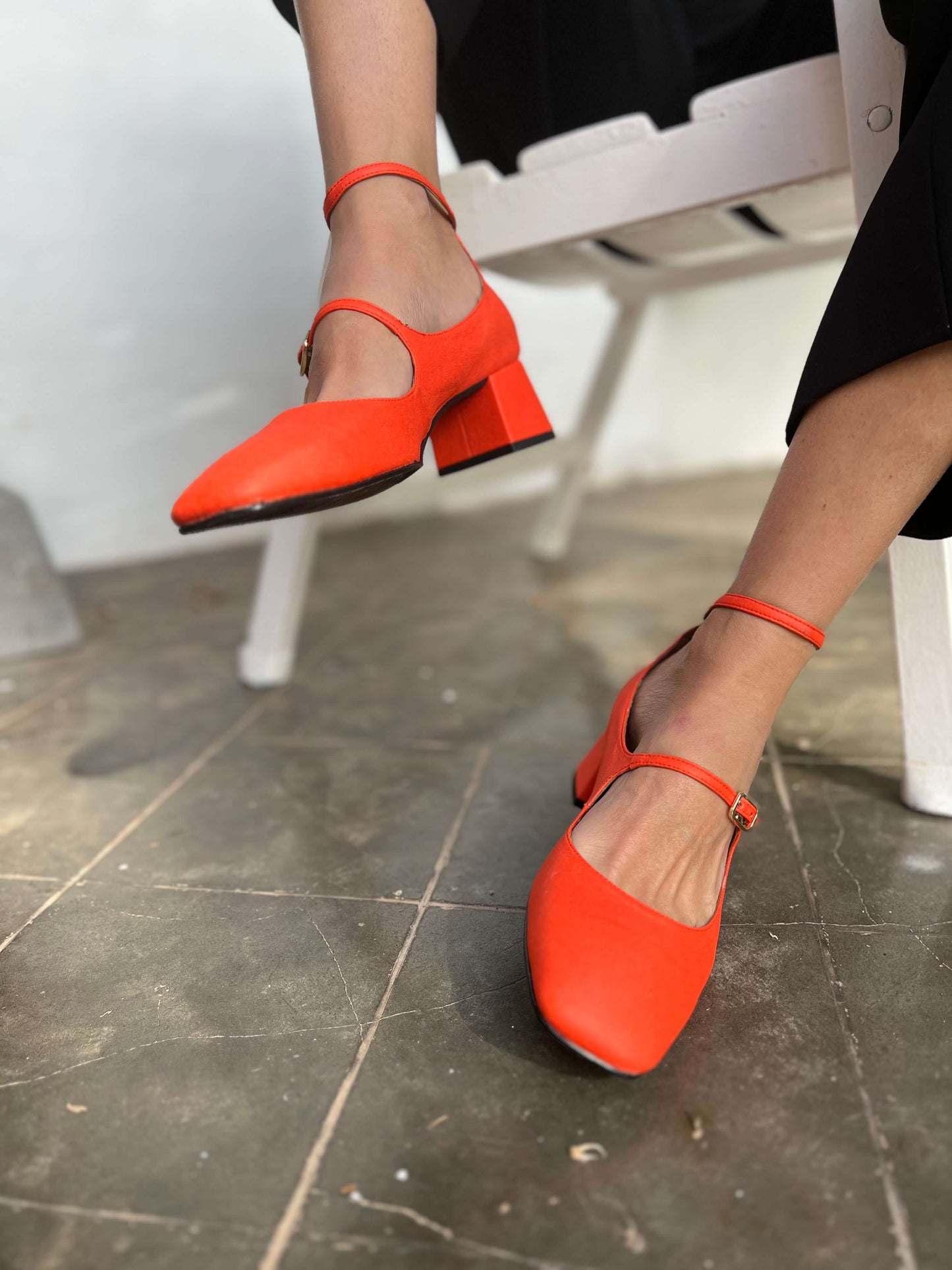 Belleville Paprika Pumps