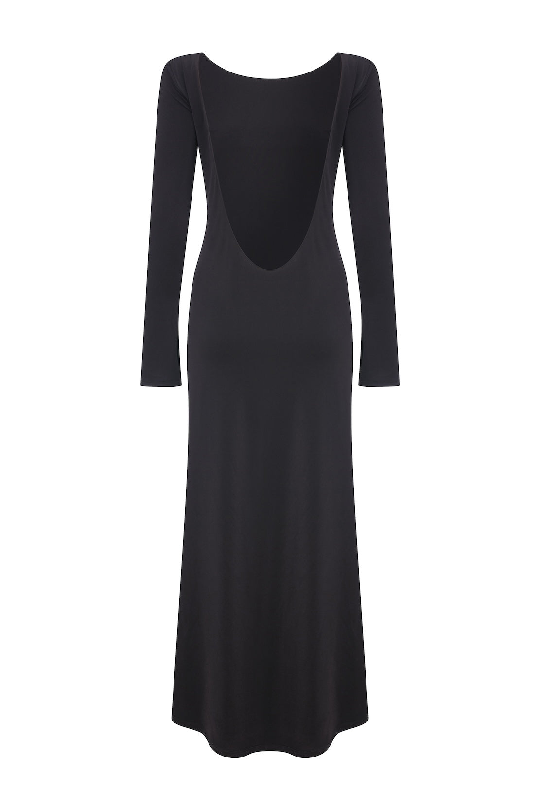 Irıs Jersey Long Dress with ope back