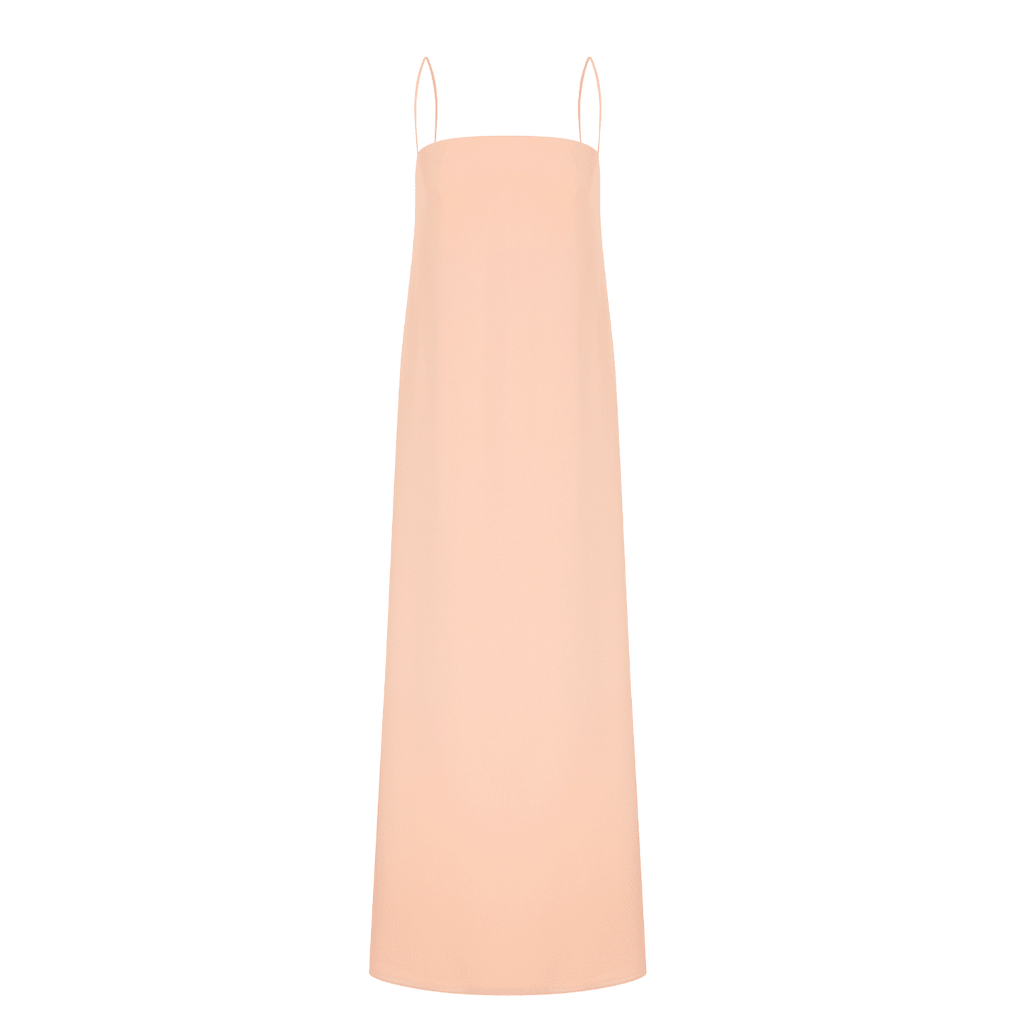 Aella Long Dress in Apricot Cream Maxi Dress Nazli Ceren