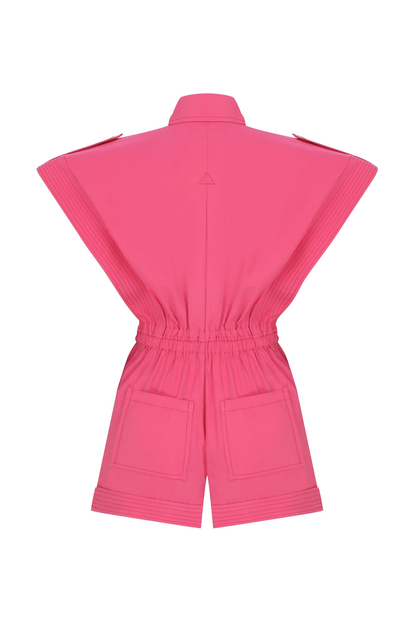 Aleiada Playsuit in Virtual Pink Jumpsuits & Rompers Nazli Ceren