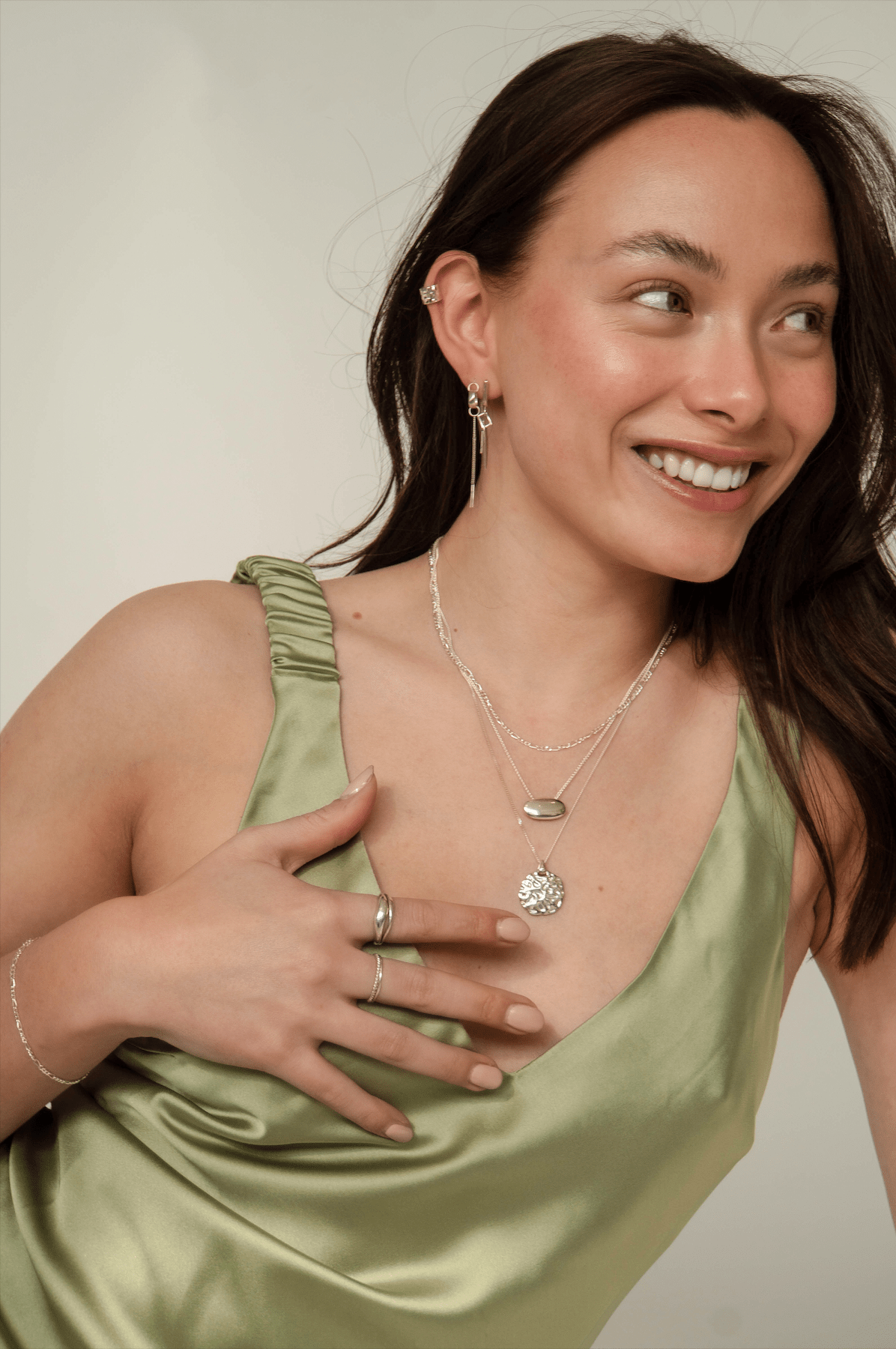 Amaya Necklace Sterling Silver Necklaces Majime
