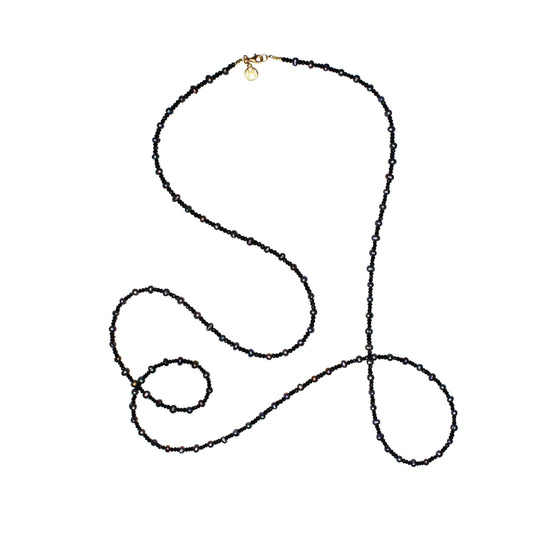 Beaded Pearl Necklace Necklaces MH Designs