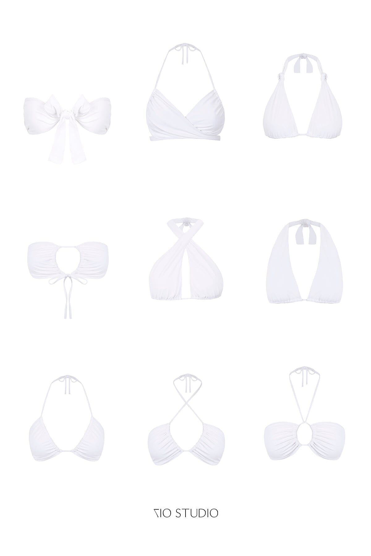 Bikini Set - Loyola Top and Bea Briefs Bikini Sets 710 Studio