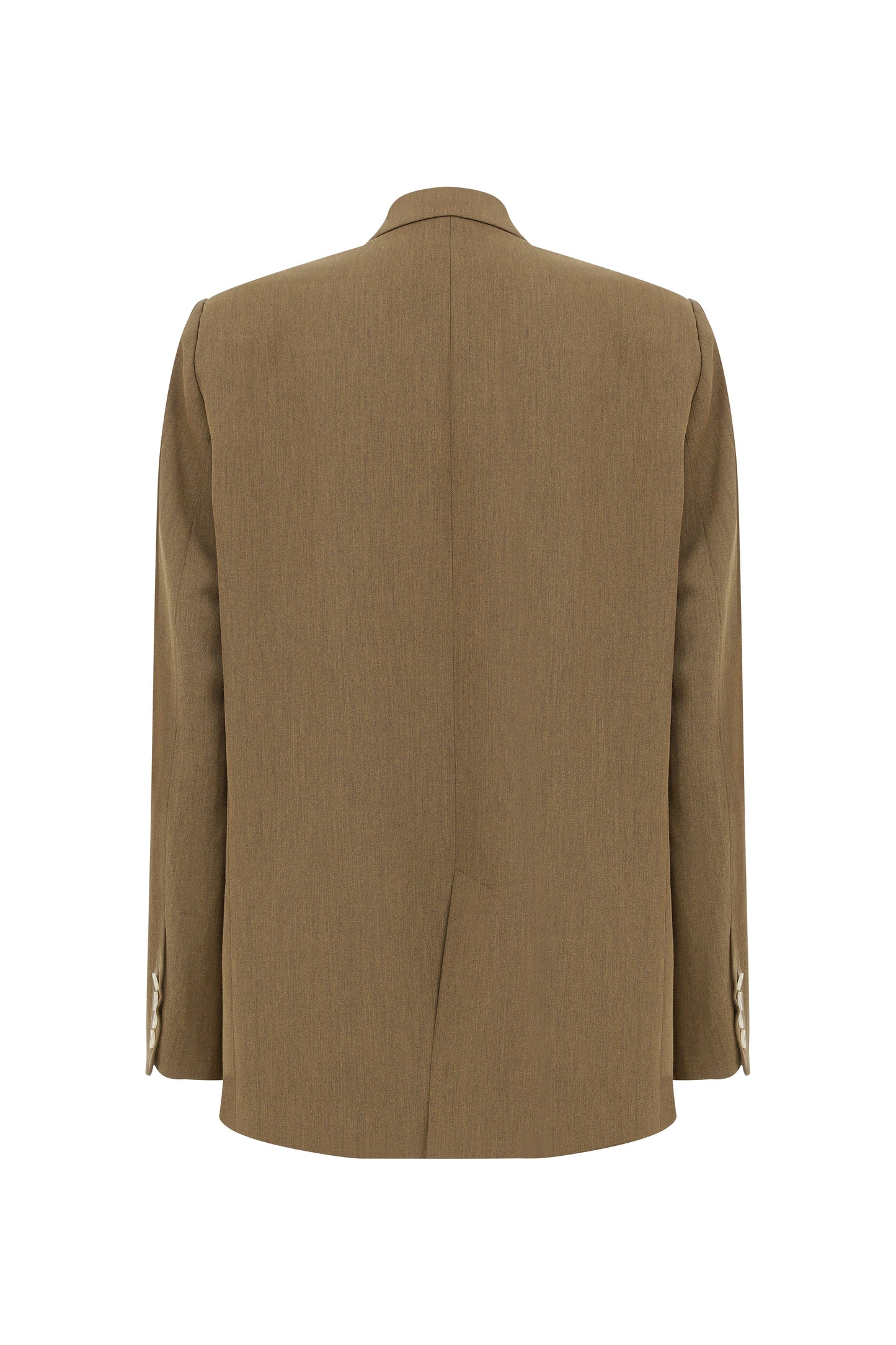 Boxy Blazer in Burnt Green Coats & Jackets Nazli Ceren