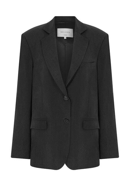 Boxy Jacket In Black Coats & Jackets Nazli Ceren