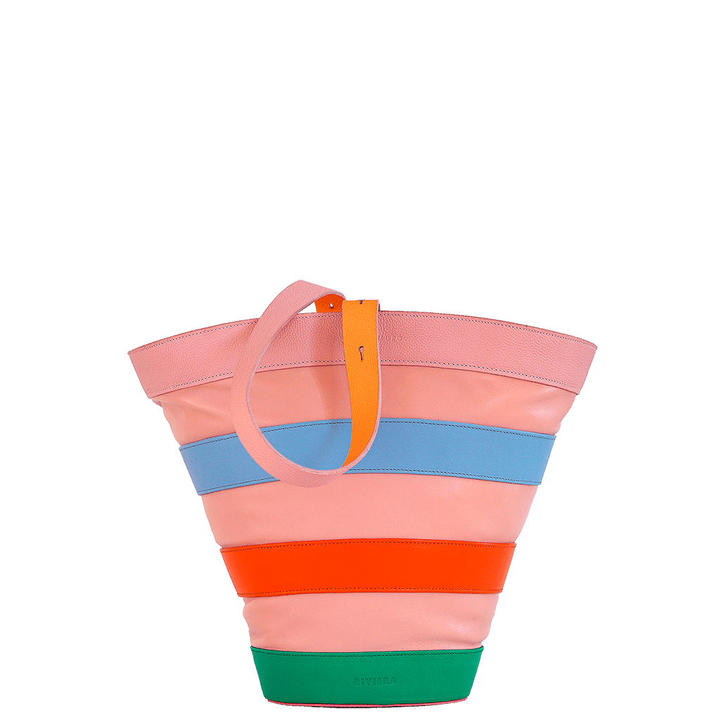 Bucket Bag - Pink Handbags Lidia Muro