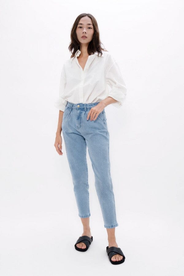 California Barrel Jeans Sky Jeans 1 People