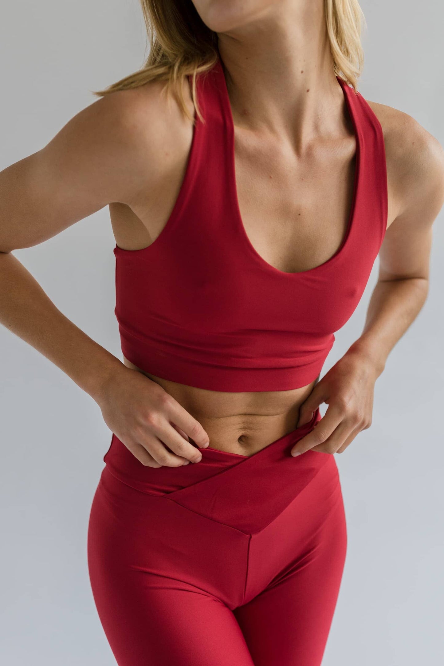 Cherry Red Leggings Leggings Bradhy