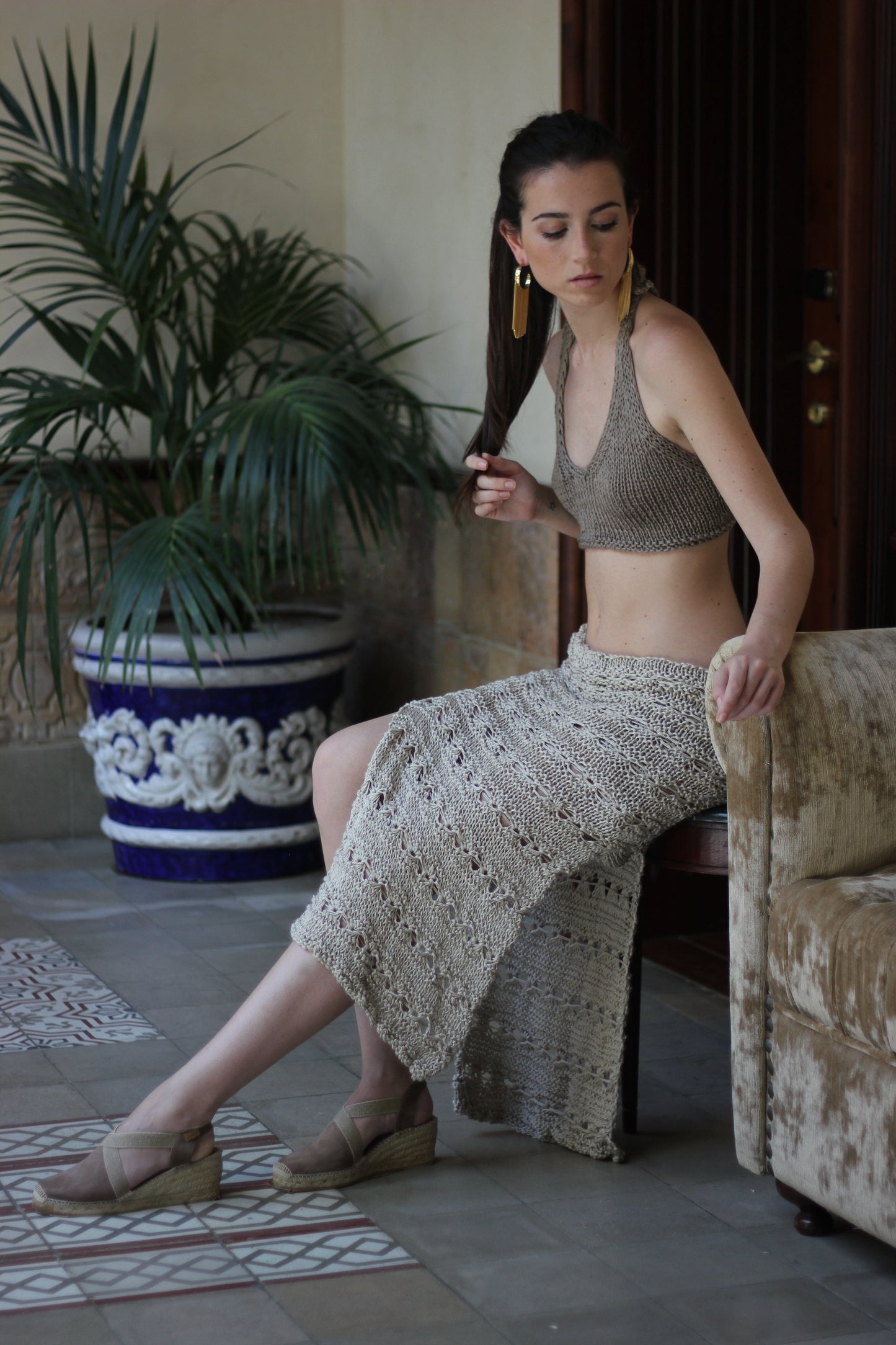 Chiara Skirt Midi Skirt Brave Of