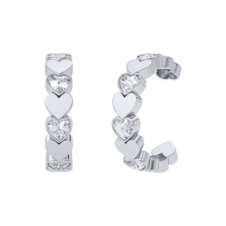 Heart Ear Cuff