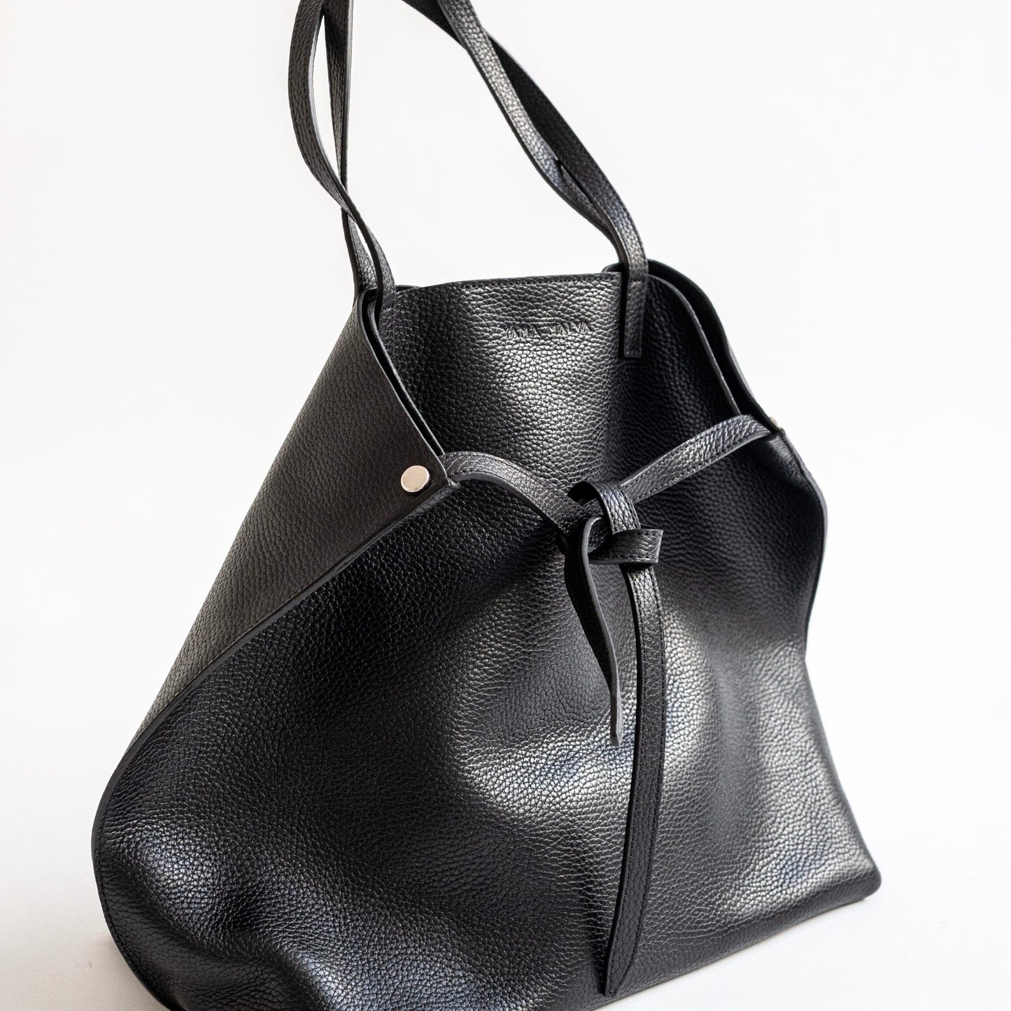 Eva Tote Bag Yama Malva Black