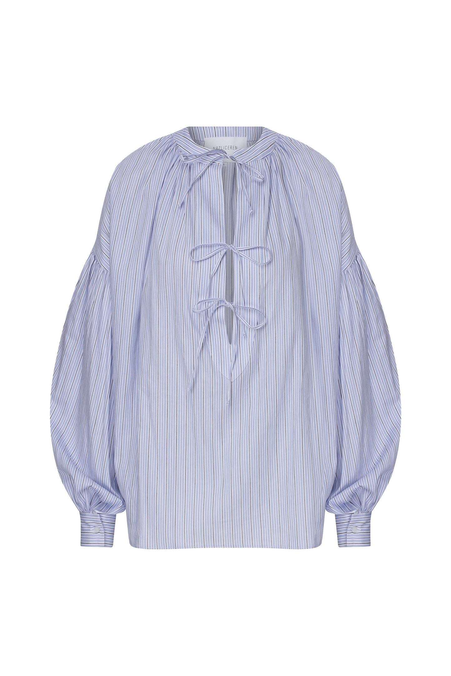 Eve Shirt in Blue Shirts & Tops Nazli Ceren