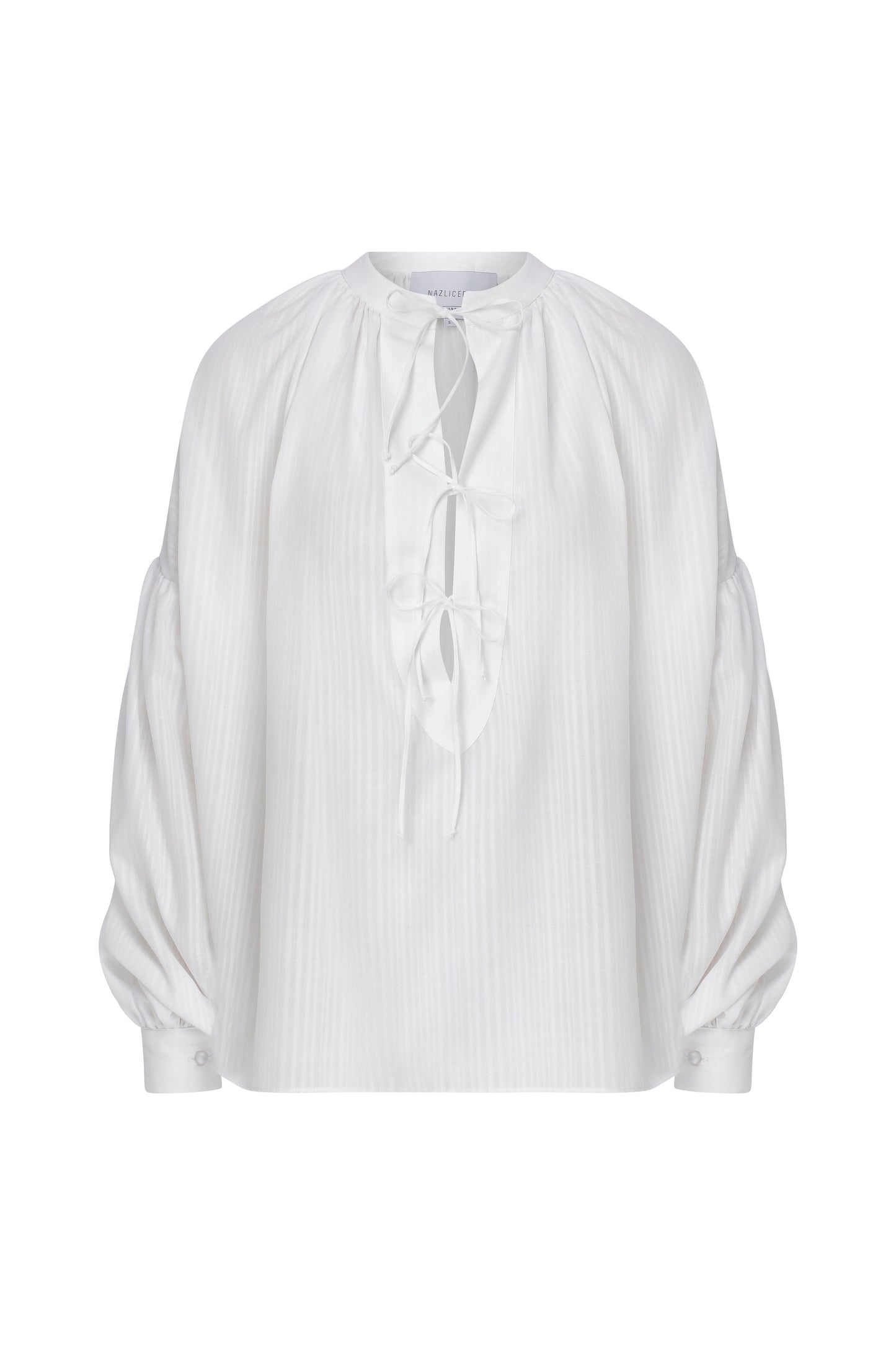 Eve Shirt in White Shirts & Tops Nazli Ceren