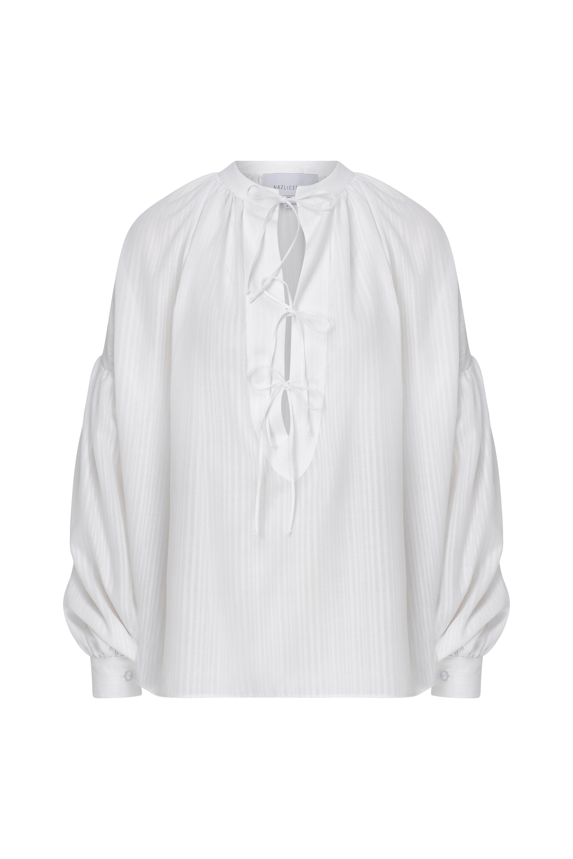 Eve Shirt in White Shirts & Tops Nazli Ceren