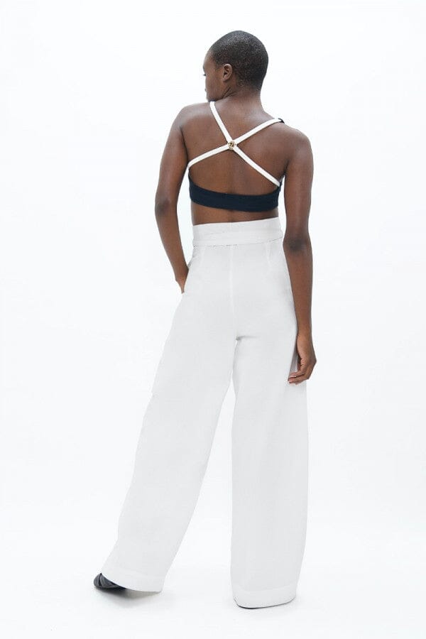 Florence Pants White Dove Wide Leg Pants 1 People
