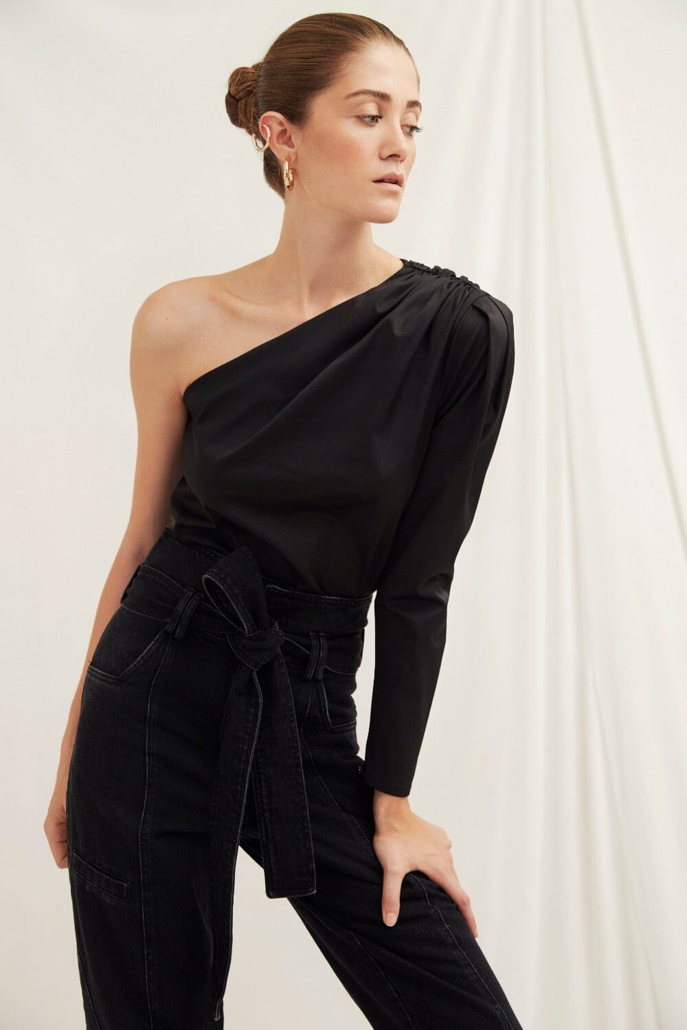 Frena High Weist Denim Pants Nazli Ceren