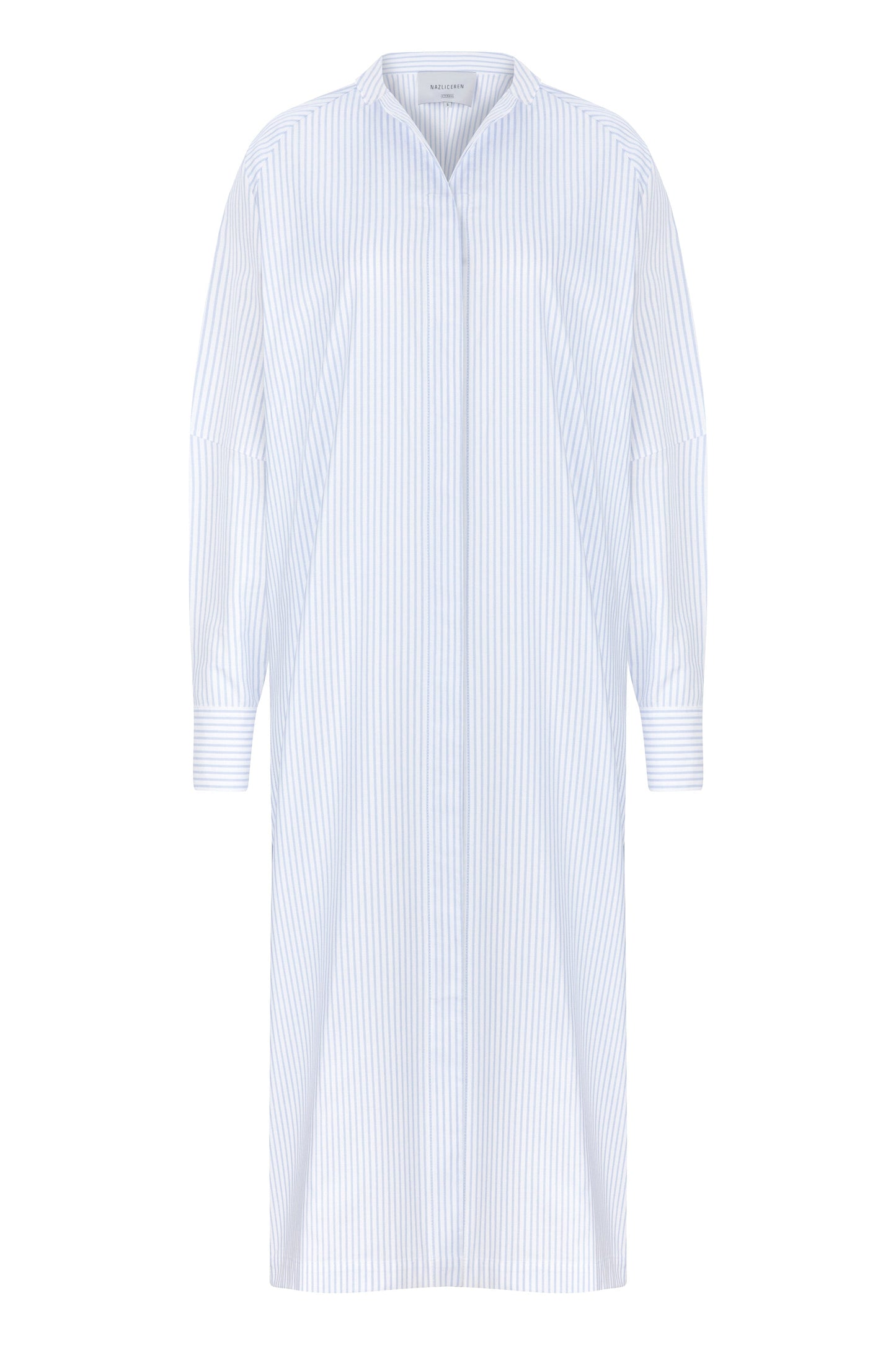 Ivory Cotton Shirt Dress Nazli Ceren