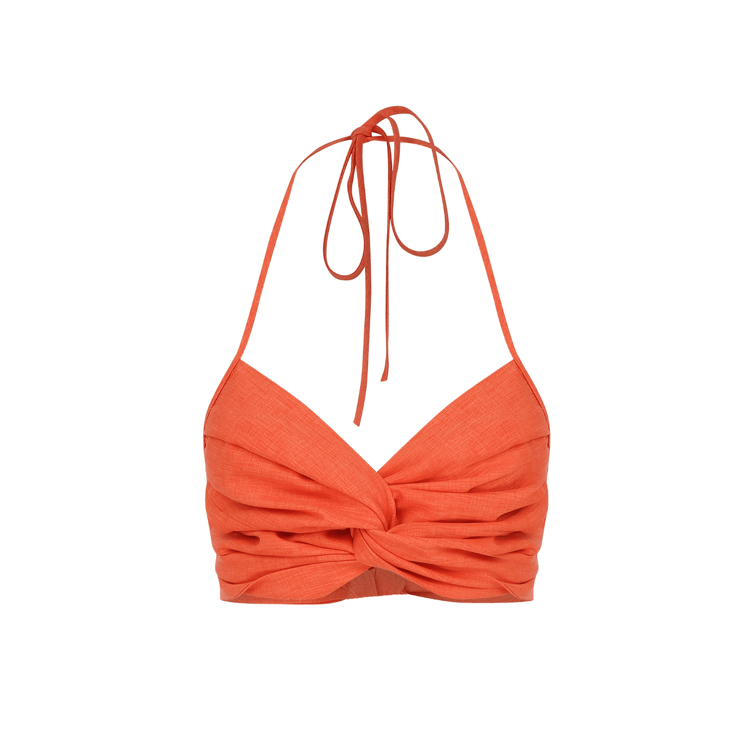 June Top in Spicy Orange Shirts & Tops Nazli Ceren