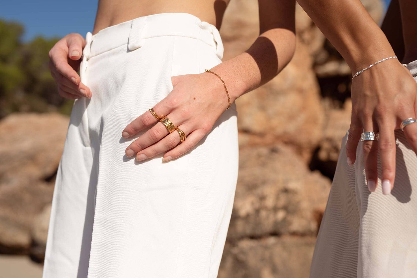 Kenji Ring Gold Plated Rings Majime