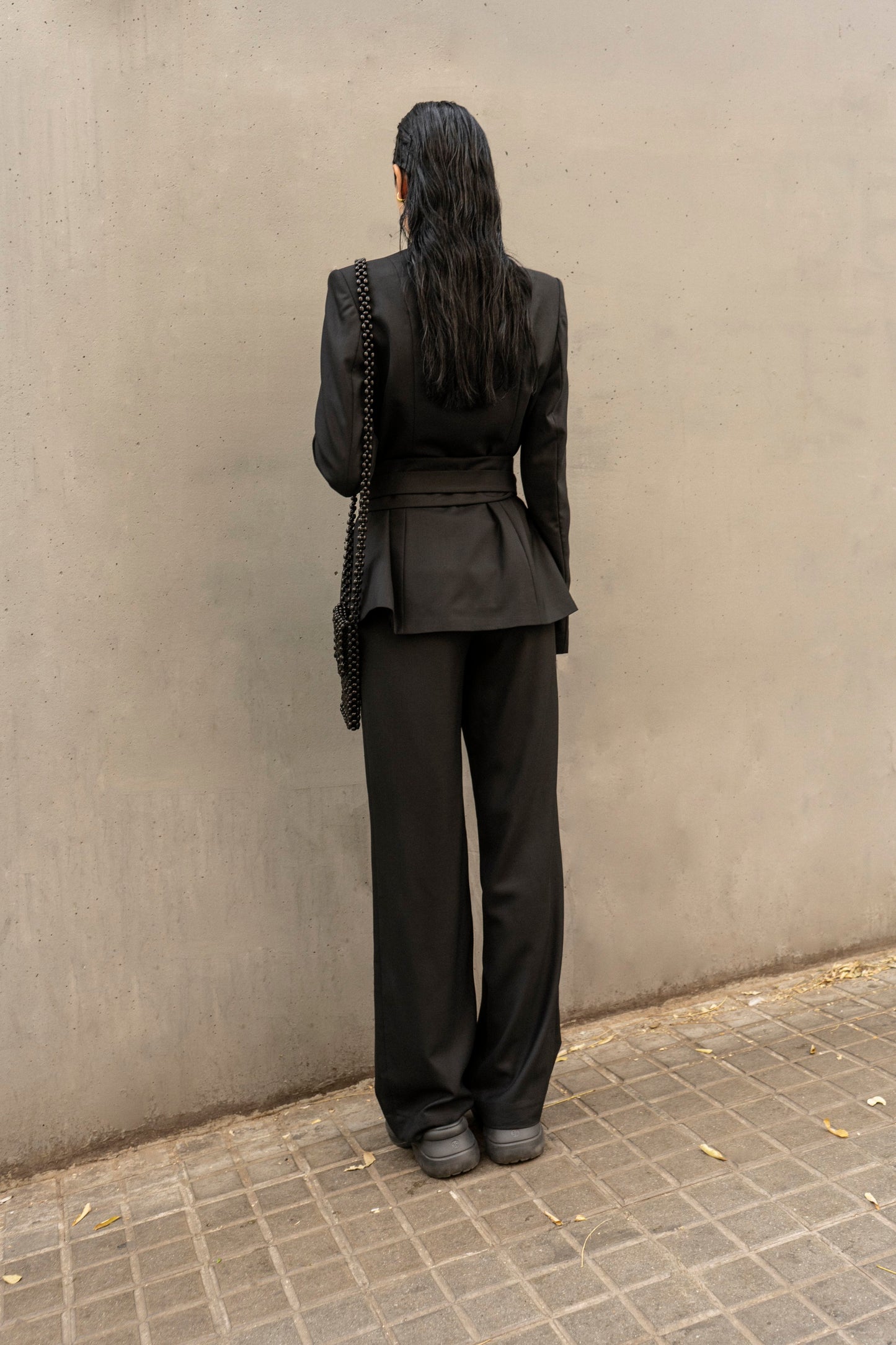 Mariupol Black Wool Blazer