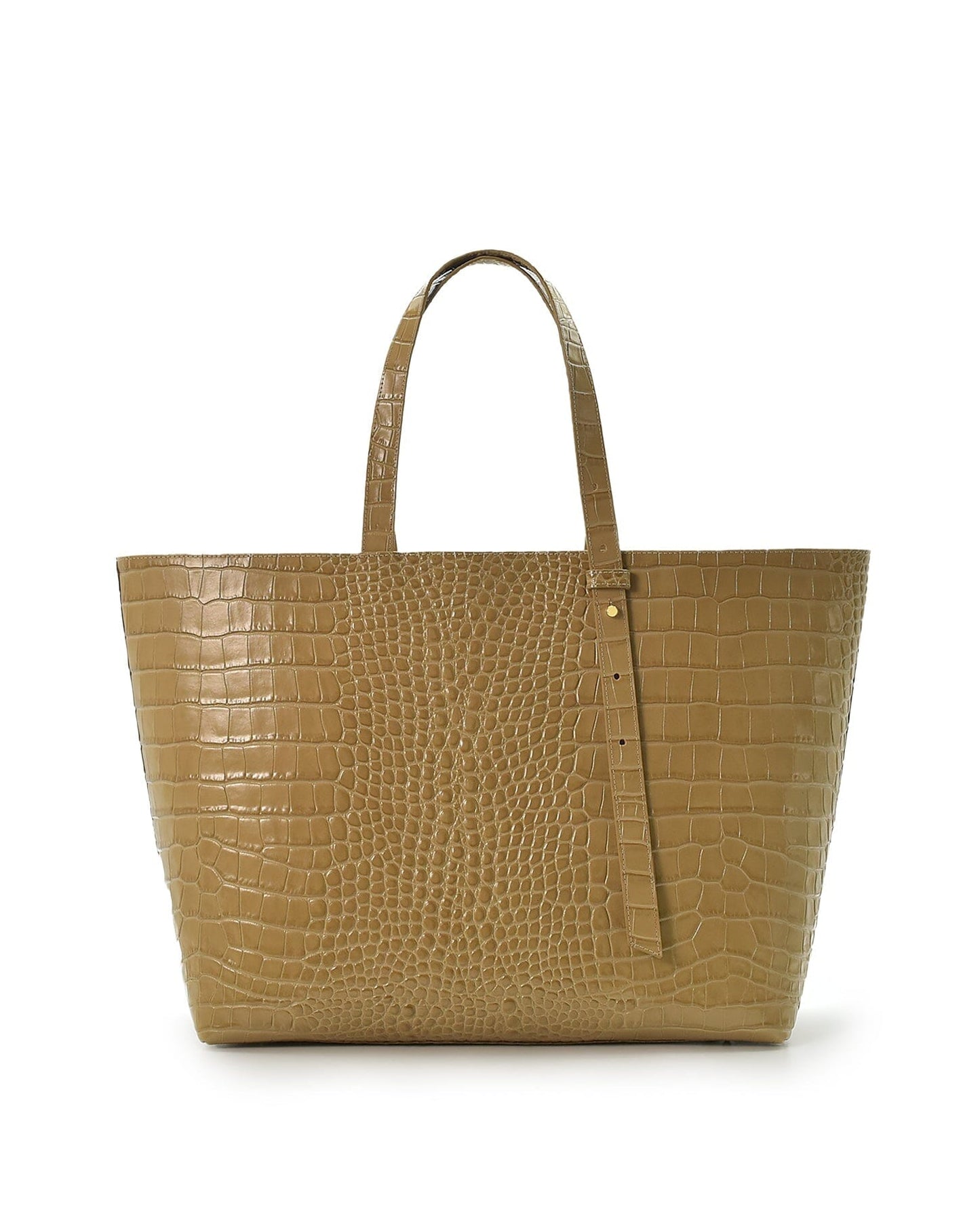 Leather Tote Beige bag Tote Bag Leandra