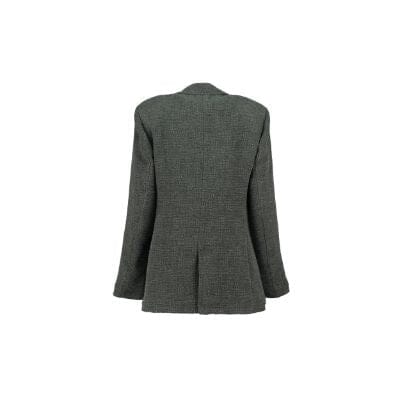 Light Weight Cotton Knit Oversized Blazer Dark Grey Blazer Women Relax Baby Be Cool