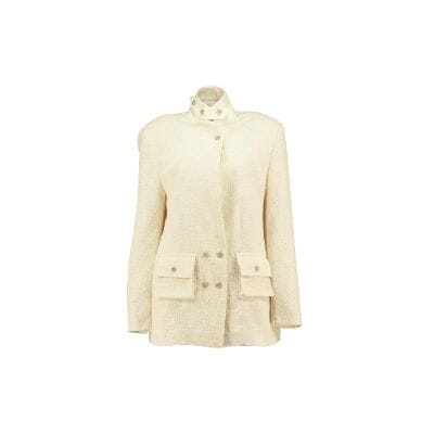 Light Weight Cotton Knit Oversized Blazer Sand Blazer Women Relax Baby Be Cool
