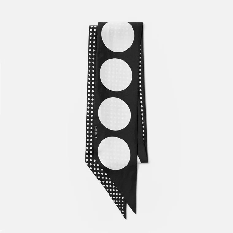 Lola Scarf in Black Scarves Van Hise