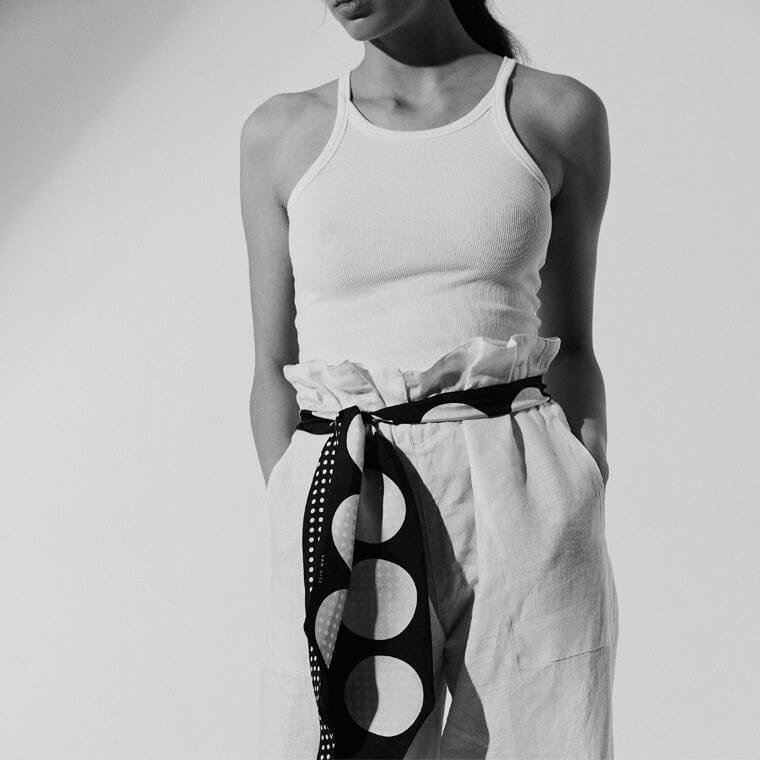 Lola Scarf in Black Scarves Van Hise
