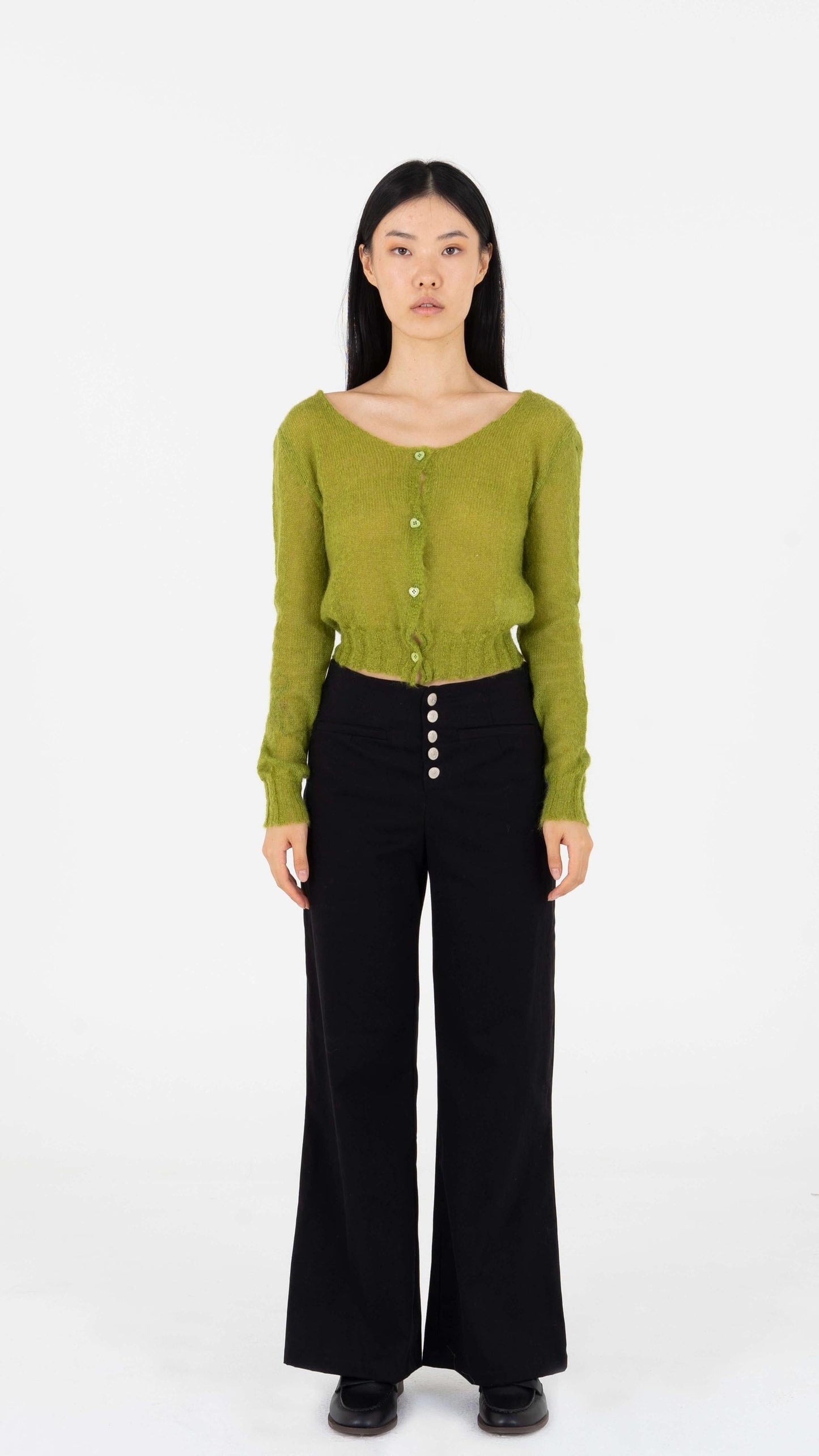 Long buttoned pants Wide Leg Pants Carmen Says