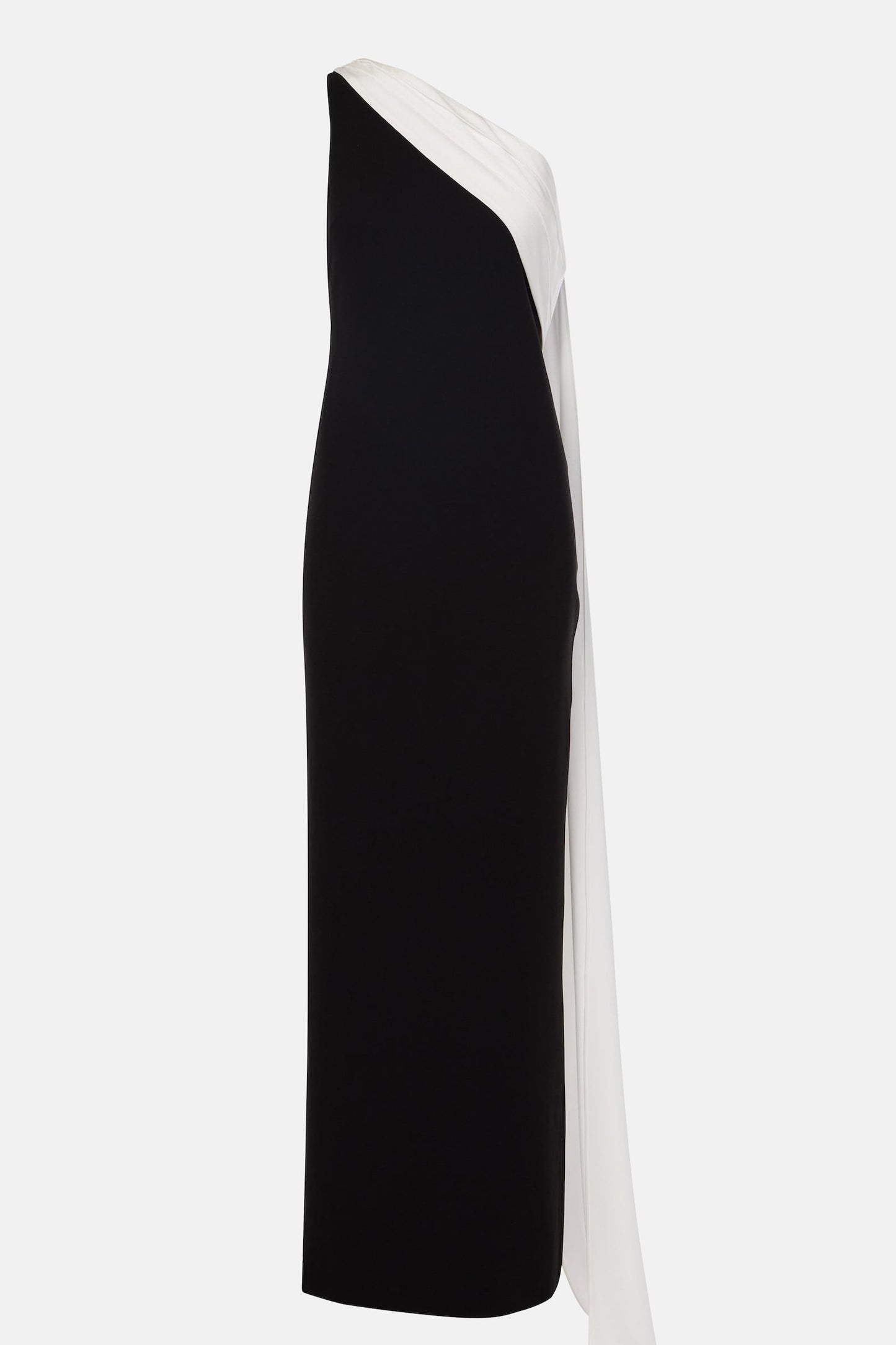 Black and White Gown Dress