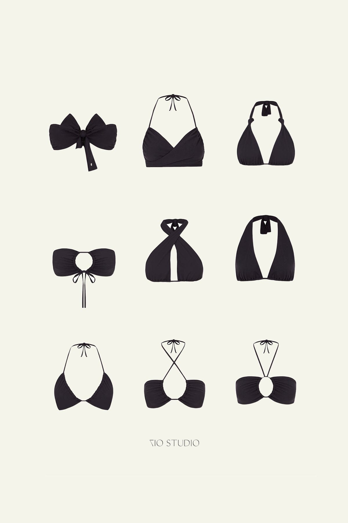 Loyola Bikini Top Bikini Top 710 Studio