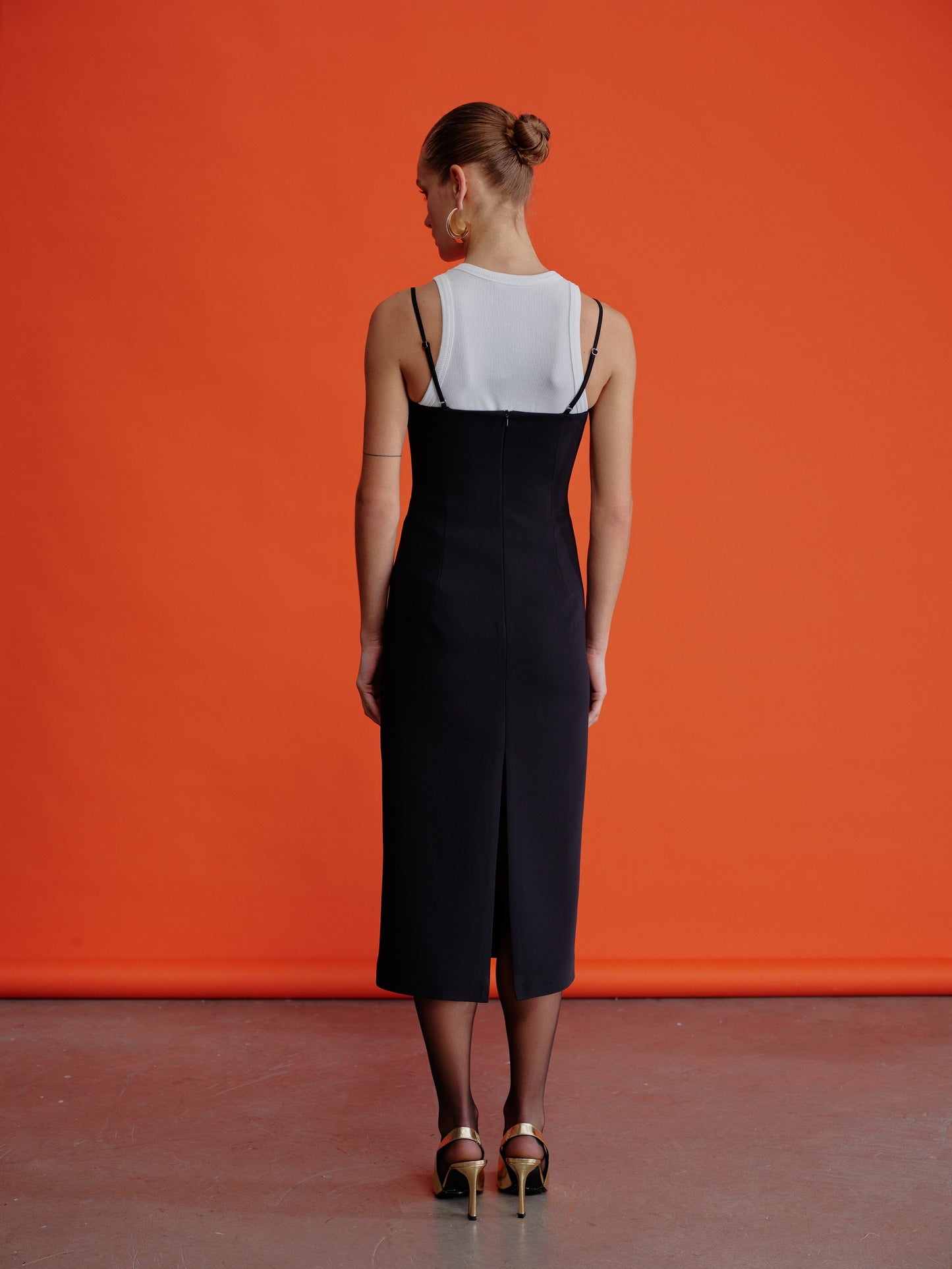 Miles Crepe Midi Dress Dresses Nazli Ceren