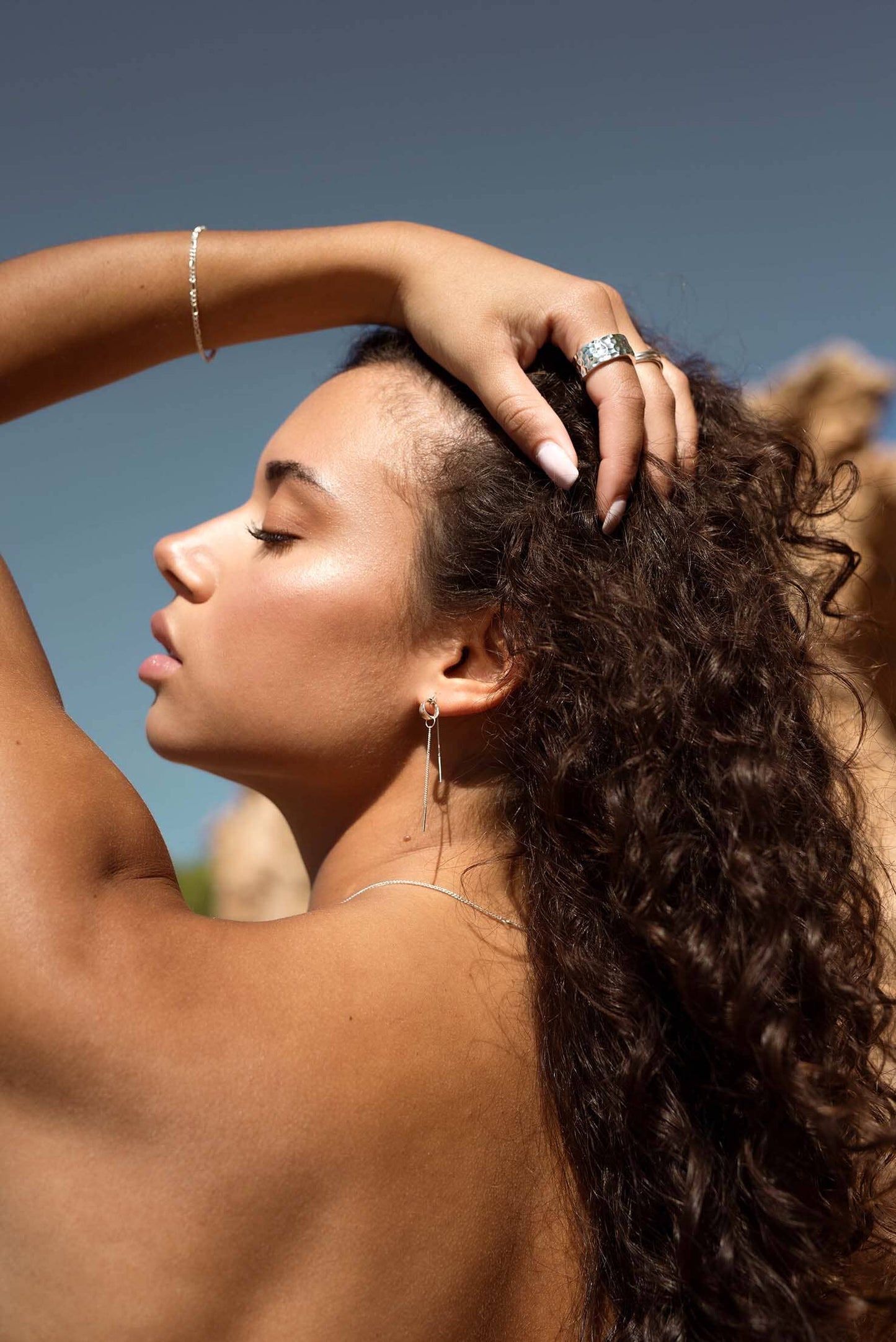 Miya Earring Sterling Silver Earrings Majime