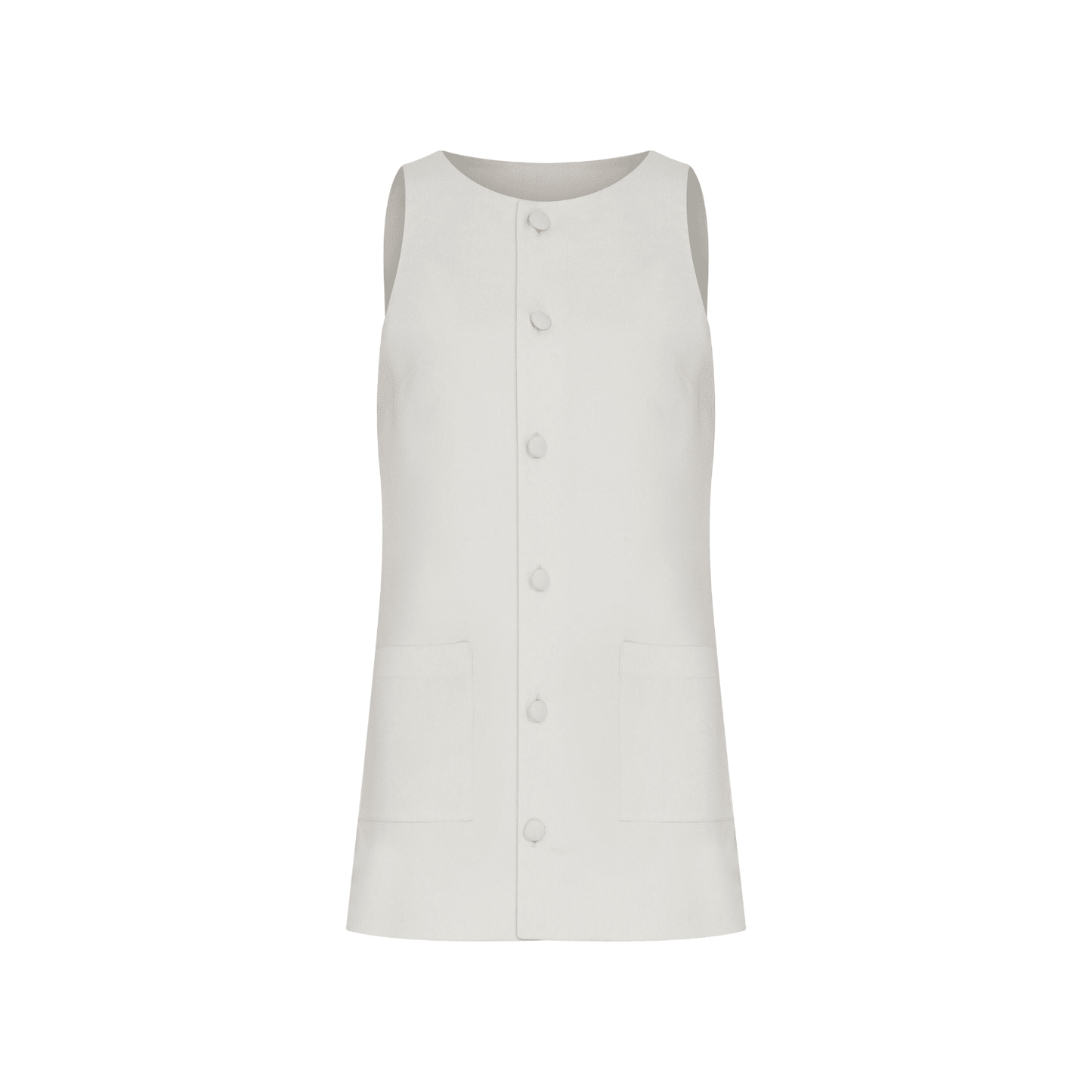 Odette Crepe Mini Dress in Vanilla Ice Dresses Nazli Ceren